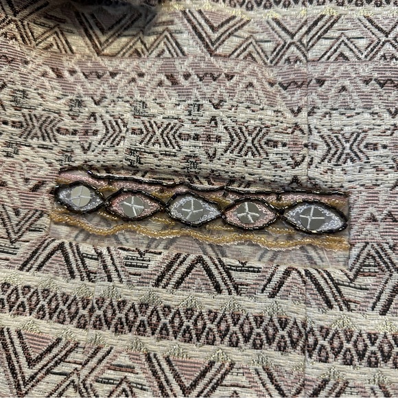 Coldwater Creek jacquard jacket with embellished pockets - Picture 4 of 8